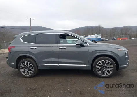 2023 Hyundai Santa Fe Calligraphy from USA, damaged, VIN 5NMS5DAL5PH649846